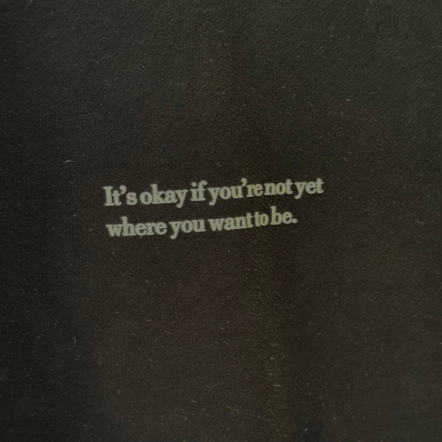 It’s Ok Black T-Shirt