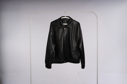 BLACK LEATHER JACKET