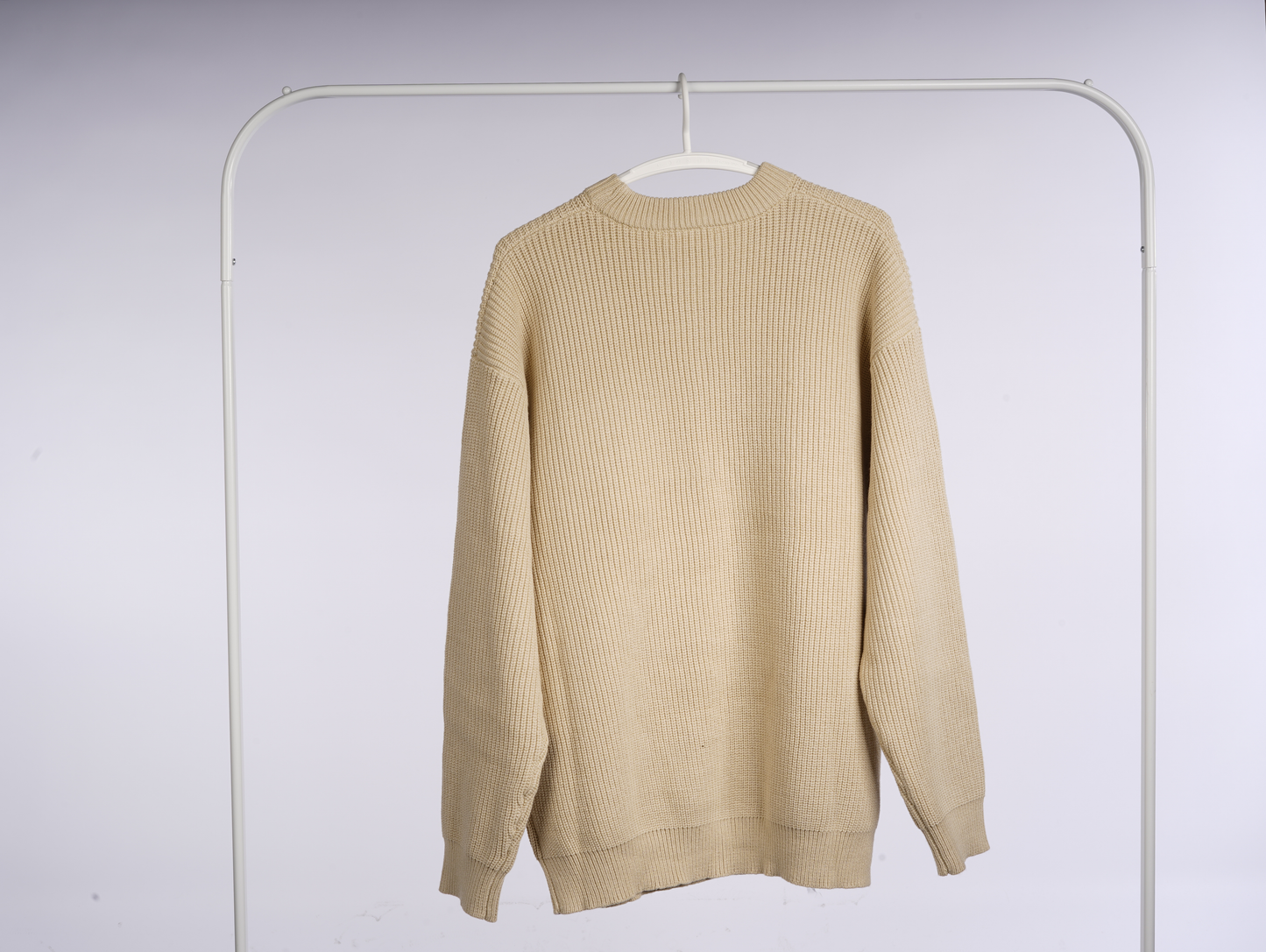 BEAR JUMPER IN BEIGE