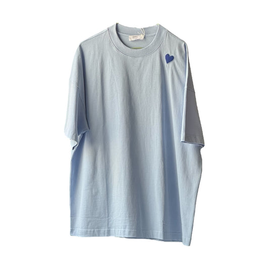Dark Blue Heart OVERSIZED T-SHIRT