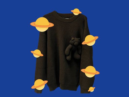 Bear Jumper in Brown