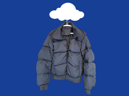 BLUE PUFFER JACKET